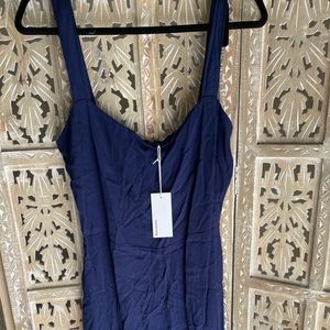 NWT Reformation Christina Midi Dress